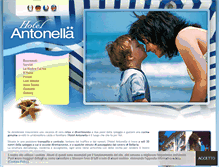 Tablet Screenshot of hotel-antonella.com